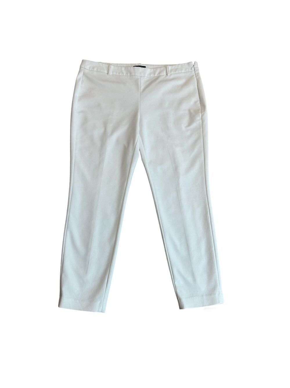 RW&CO white slim fit ankle pants Sz 14 NWOT